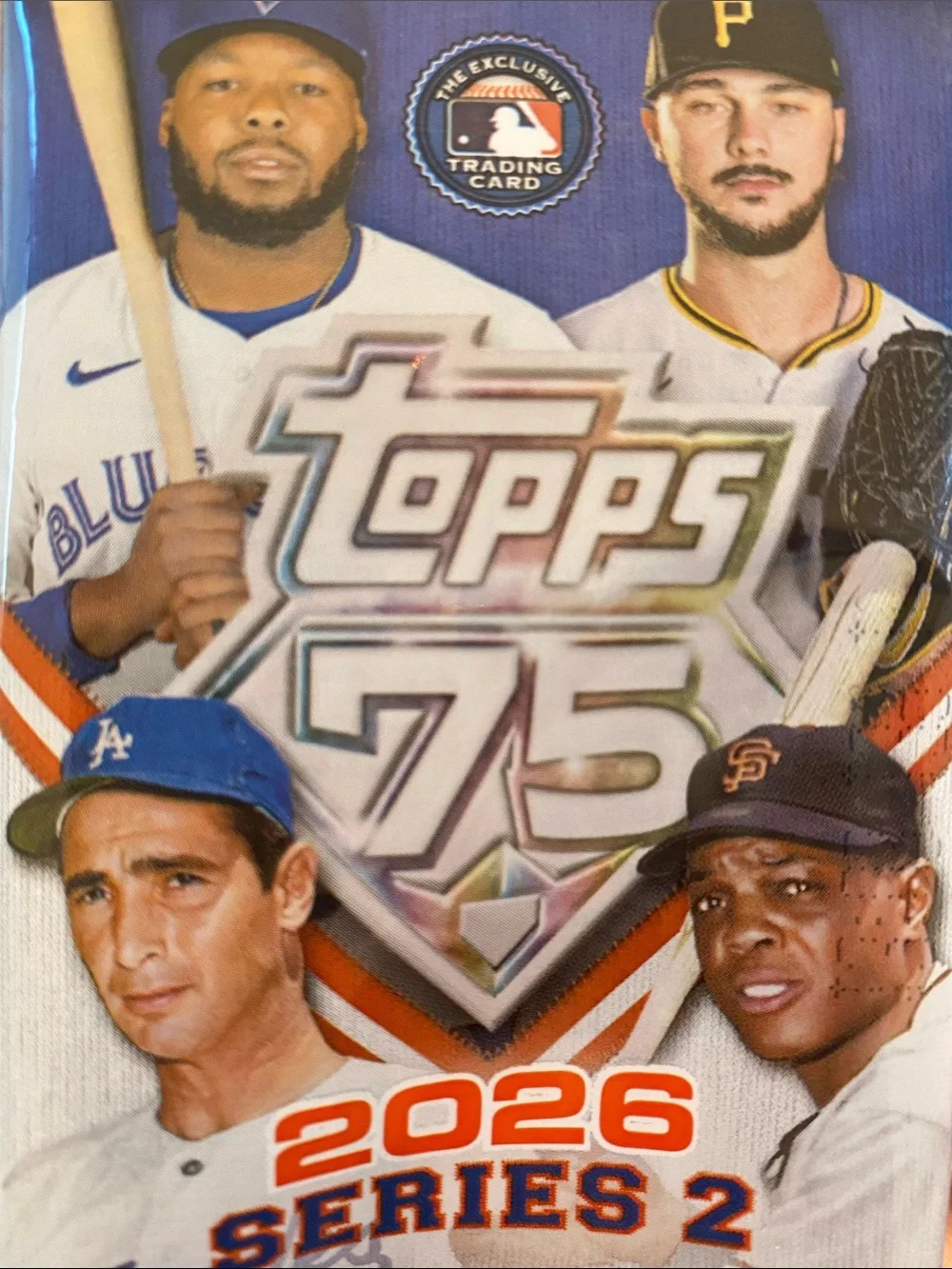 10 Los Angeles Dodgers Baseball Card Lot - Blue & White